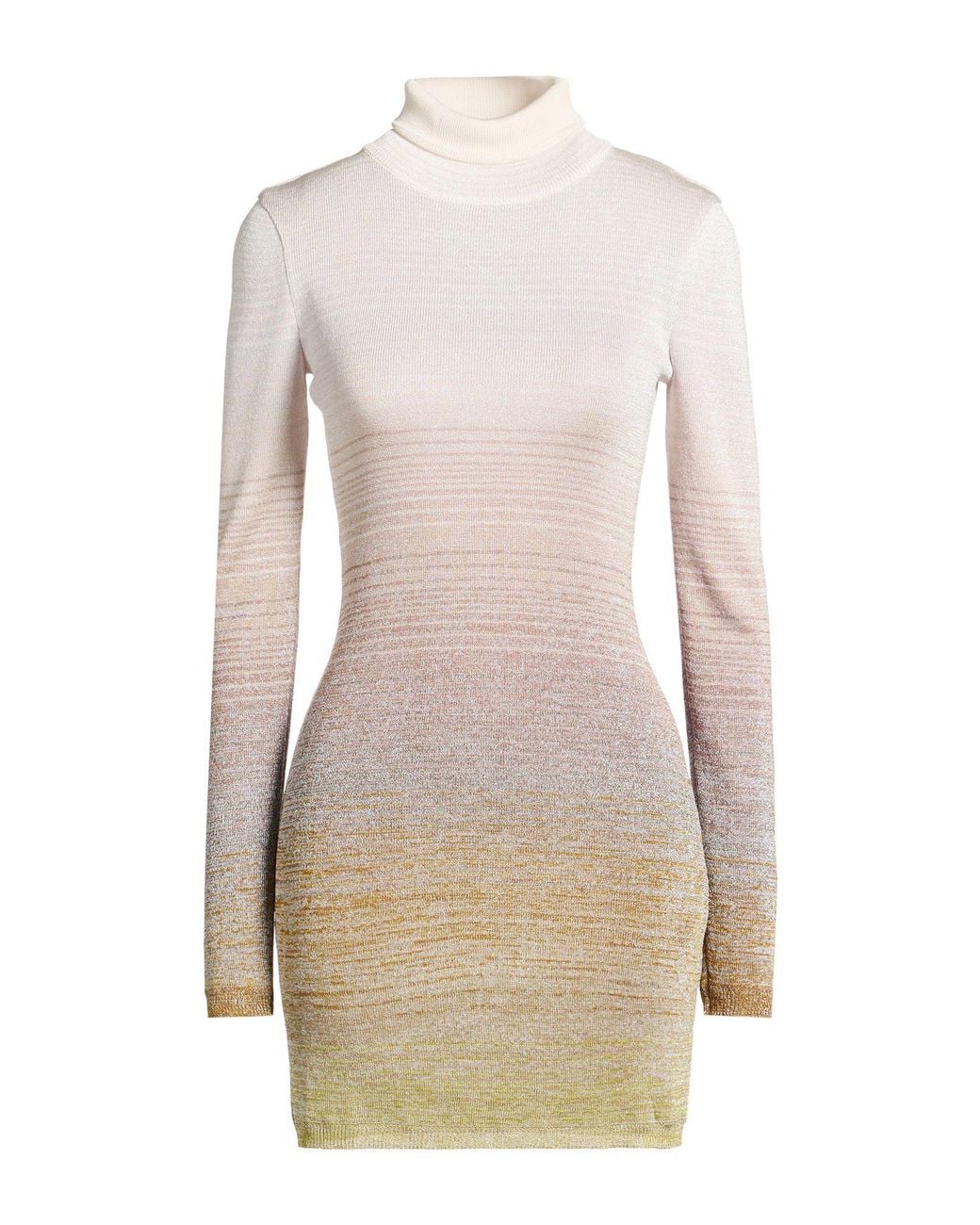 Missoni Natural Mini Dresses