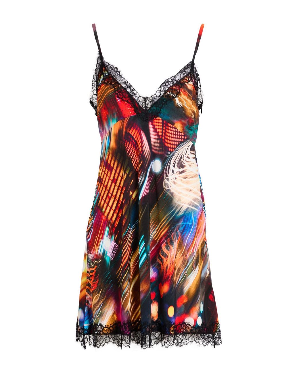 Moschino Red Mini Dress Viscose
