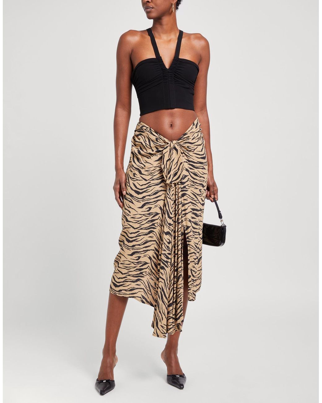 Zadig & Voltaire Natural Midi Skirt