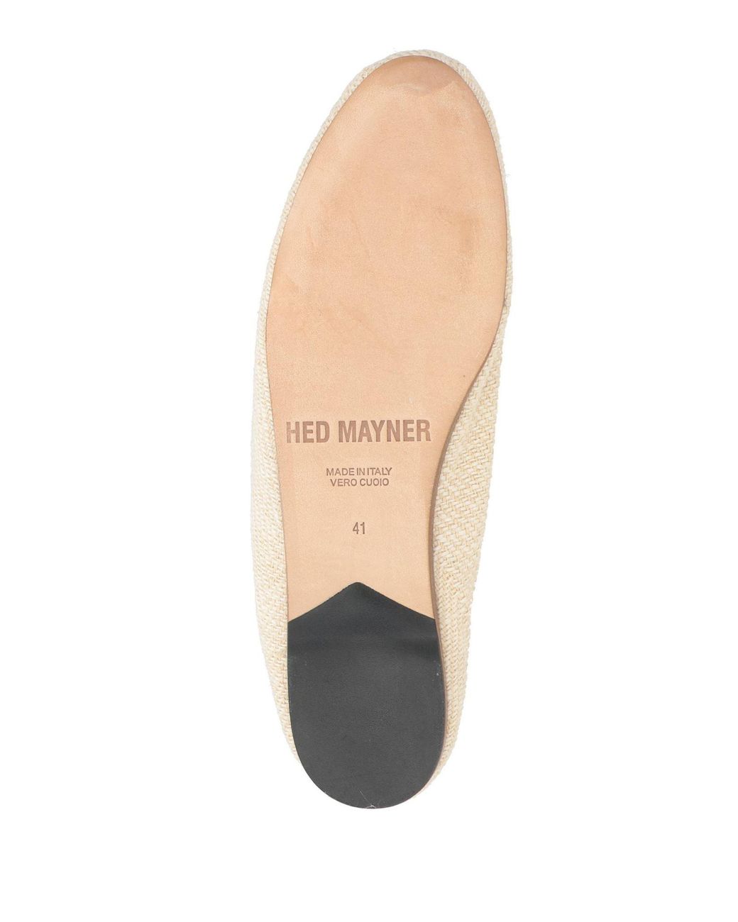 Hed Mayner Natural Loafers Jute for men