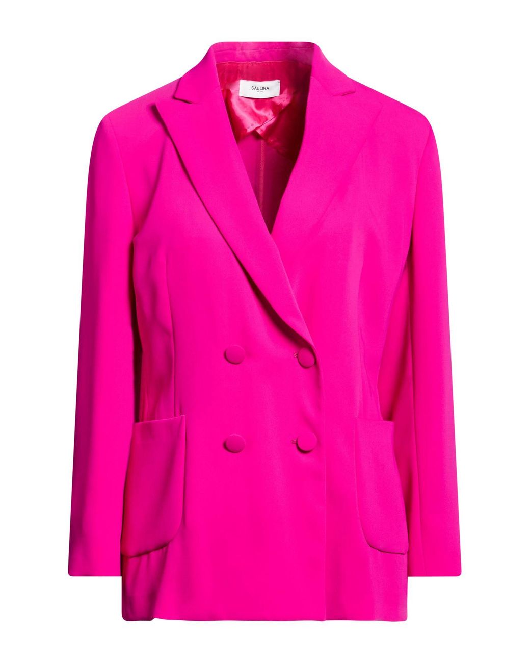 SAULINA Milano Pink Blazer Linen