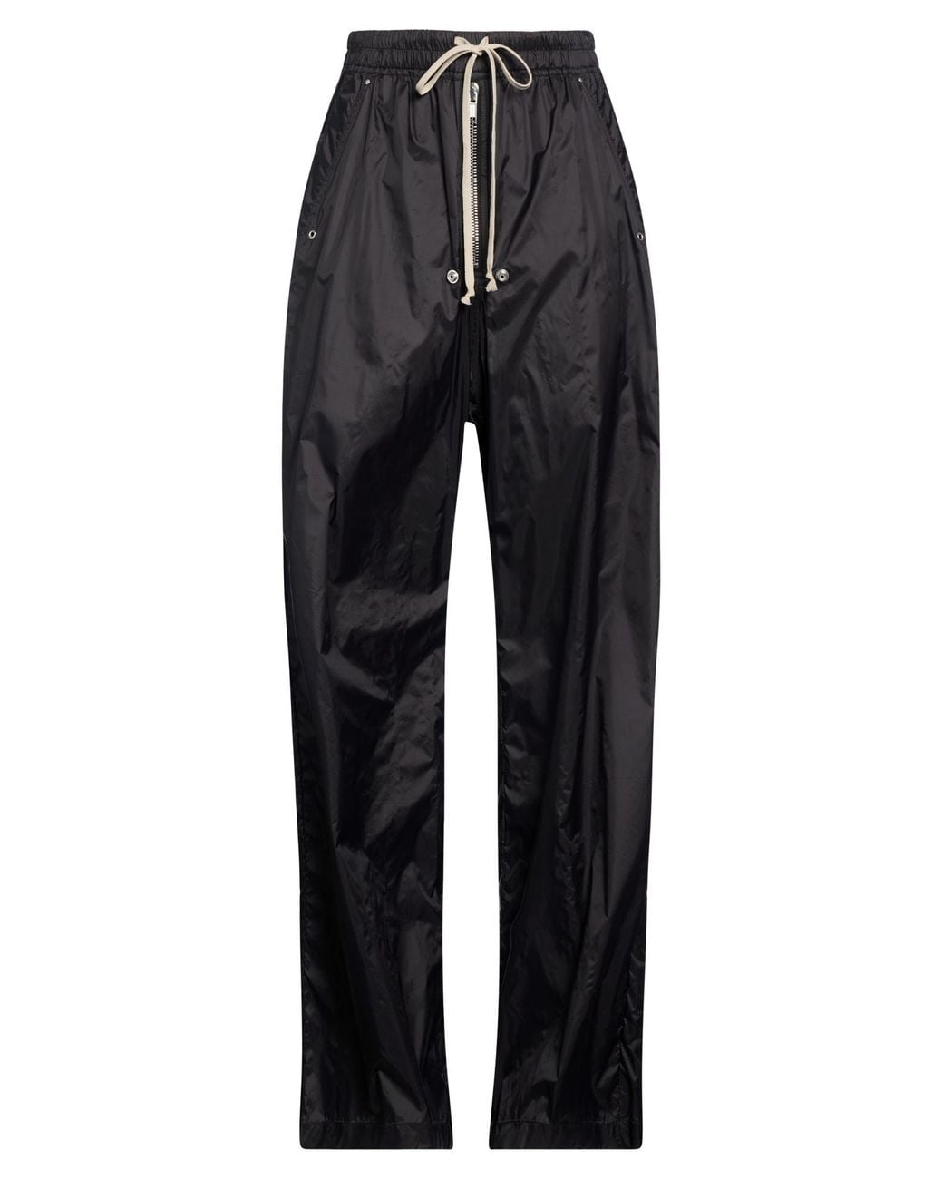Rick Owens Black Pants Polyamide