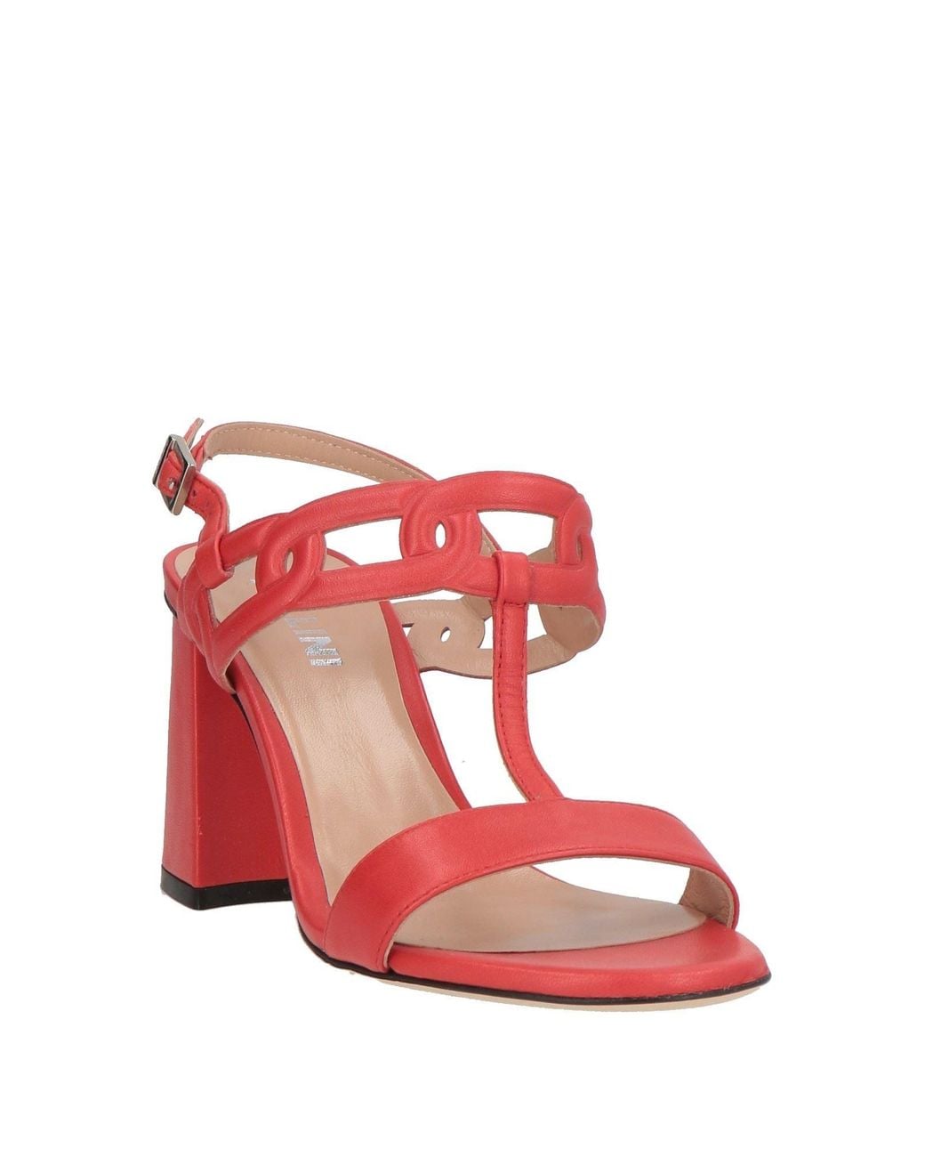 Pollini Pink Sandals Leather