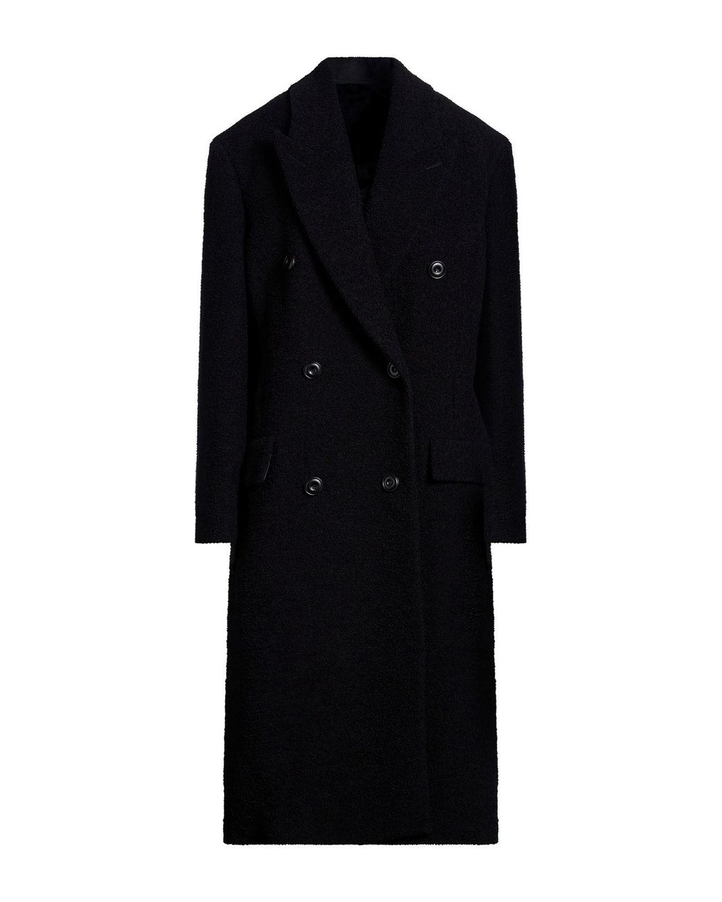 Acne Black Coat Wool, Polyester, Nylon