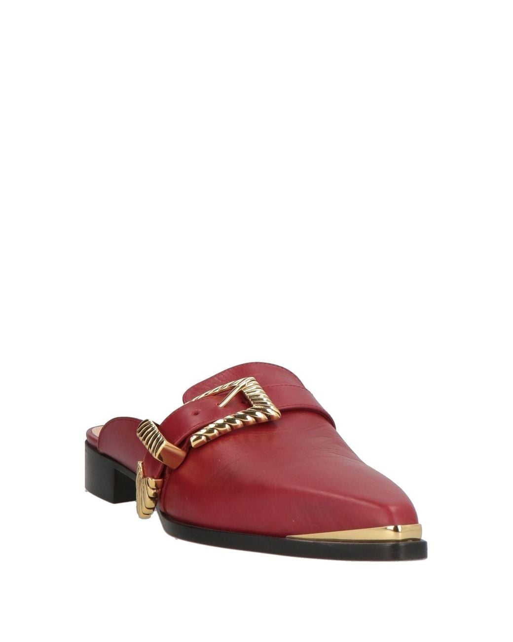 Alberta Ferretti Red Mules & Clogs