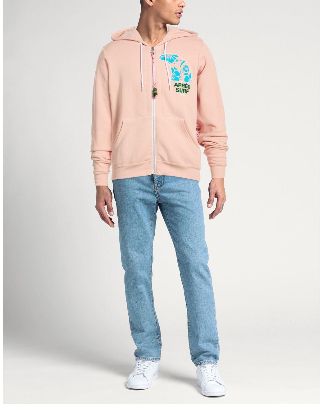APRÈS SURF Pink Blush Sweatshirt Cotton, Polyester for men