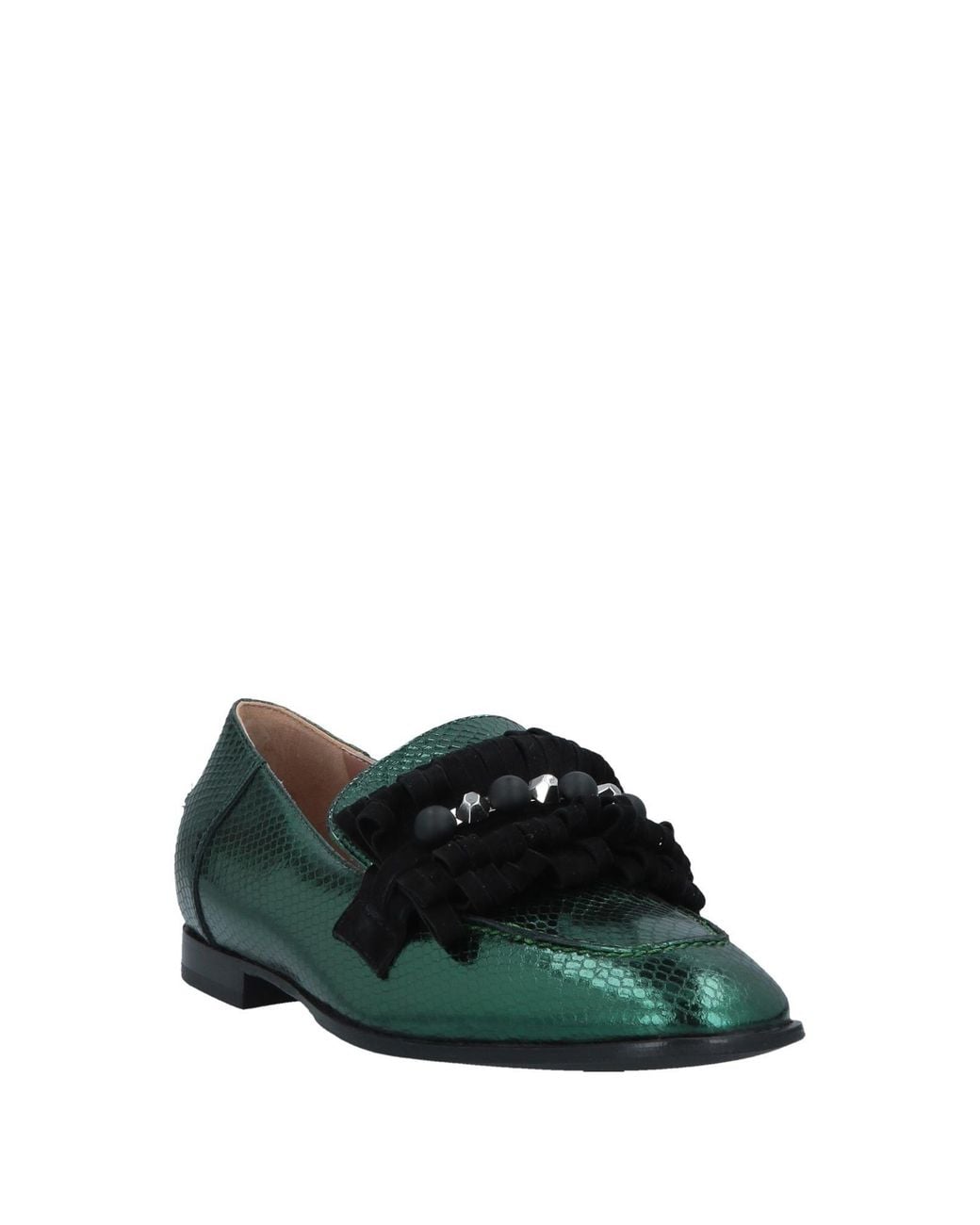 Pollini Green Loafer