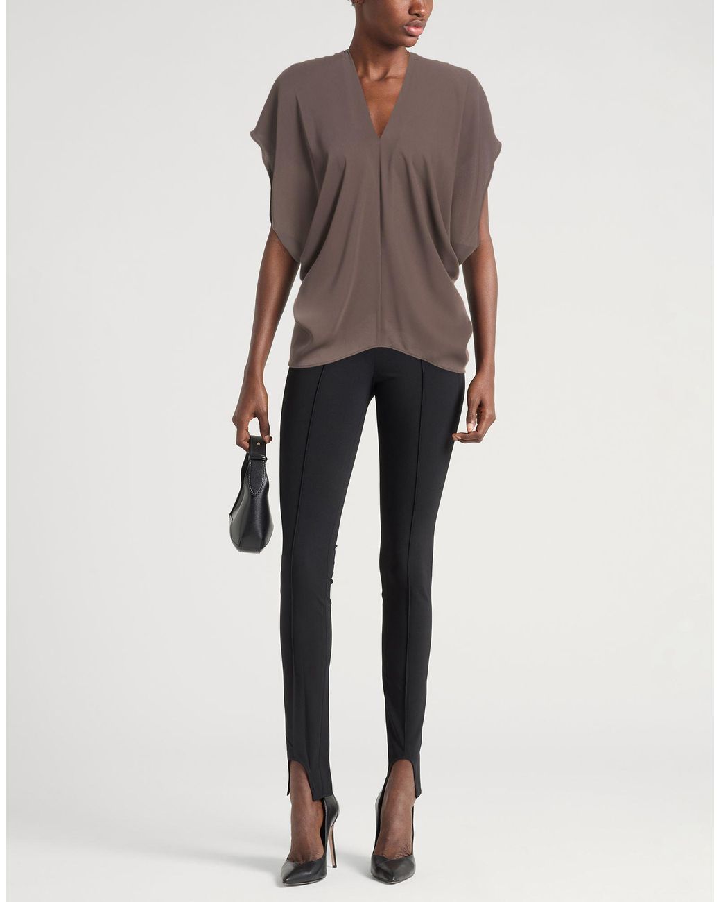MM6 by Maison Margiela Brown Top Polyester