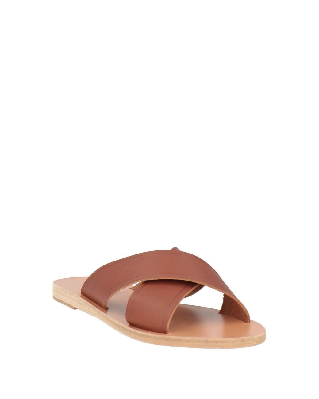 Ancient Greek Sandals Brown Light Sandals Cowhide