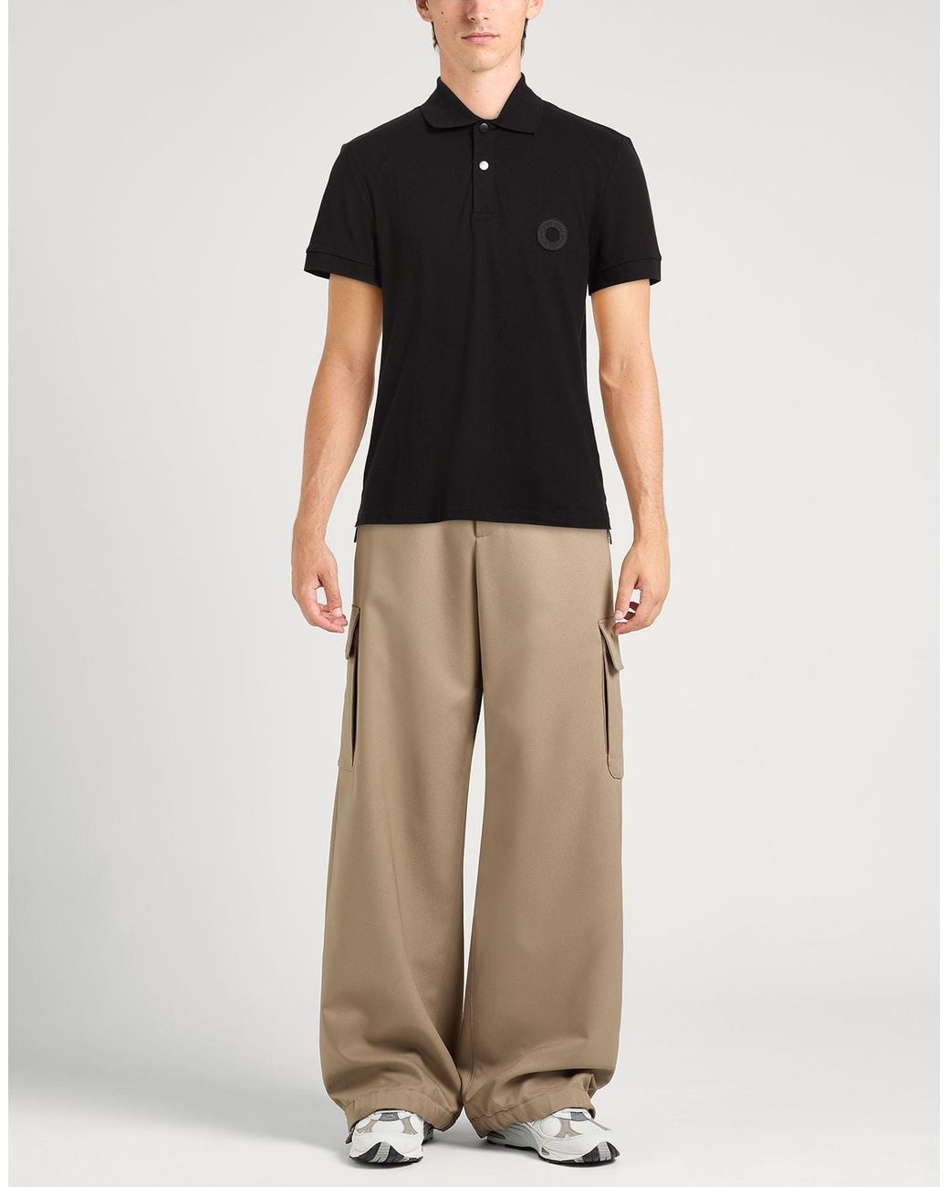 Bikkembergs Black Polo Shirt for men