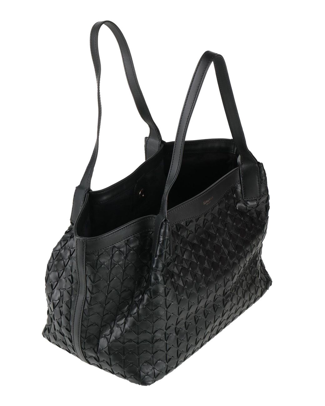 Serapian Black Handbag
