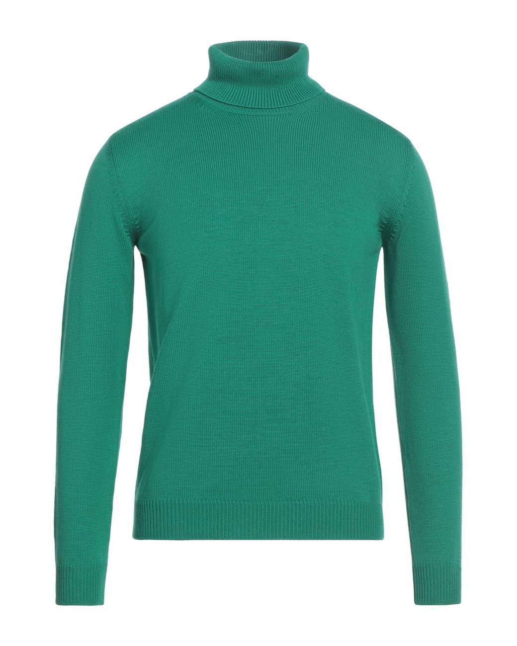 Roberto Collina Green Turtleneck for men