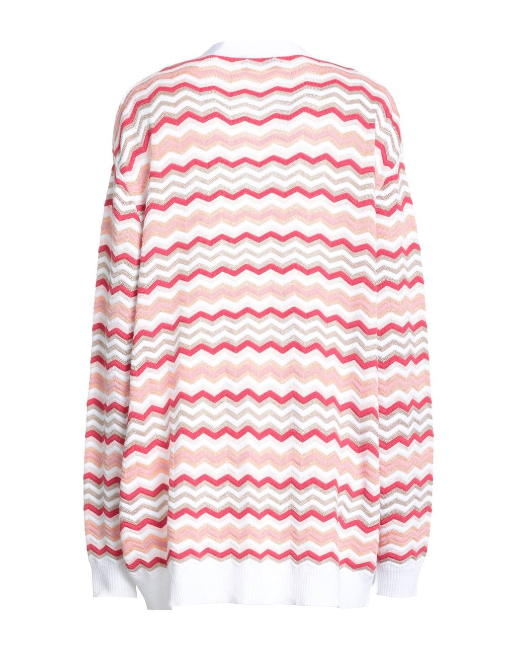 Missoni Red Cardigan Cotton, Viscose