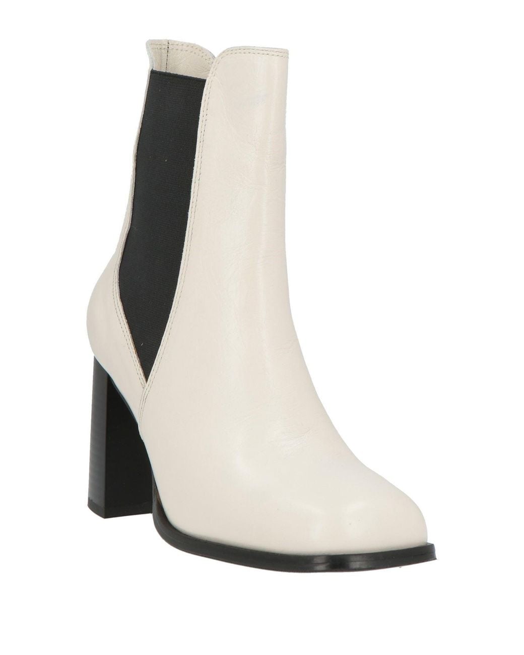 Tosca Blu White Ankle Boots Synthetic Material