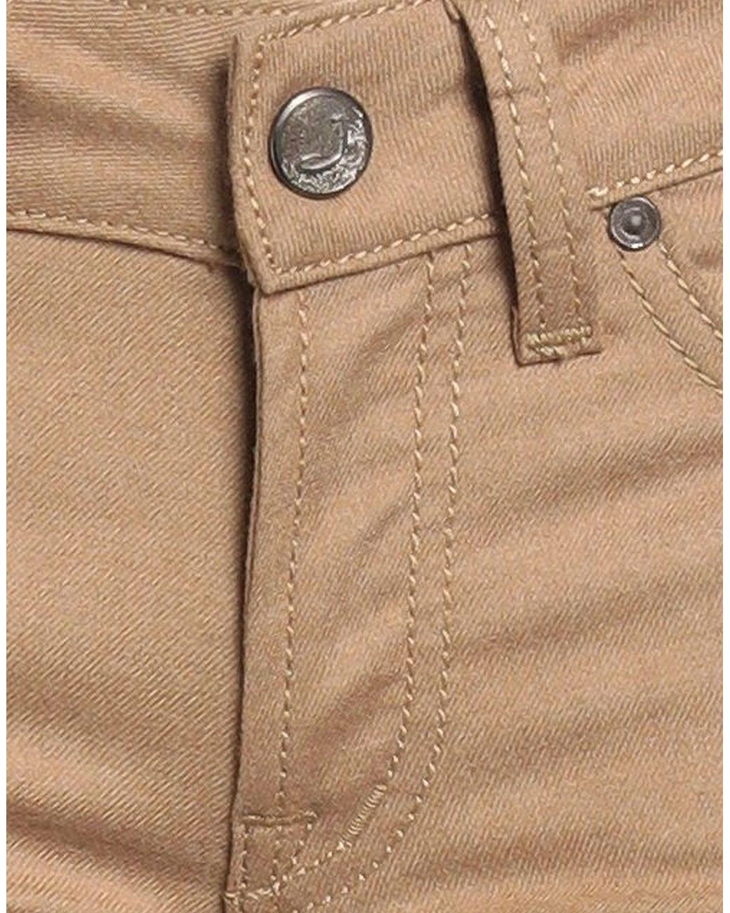 Jacob Cohen Natural Sand Pants Virgin Wool, Elastane