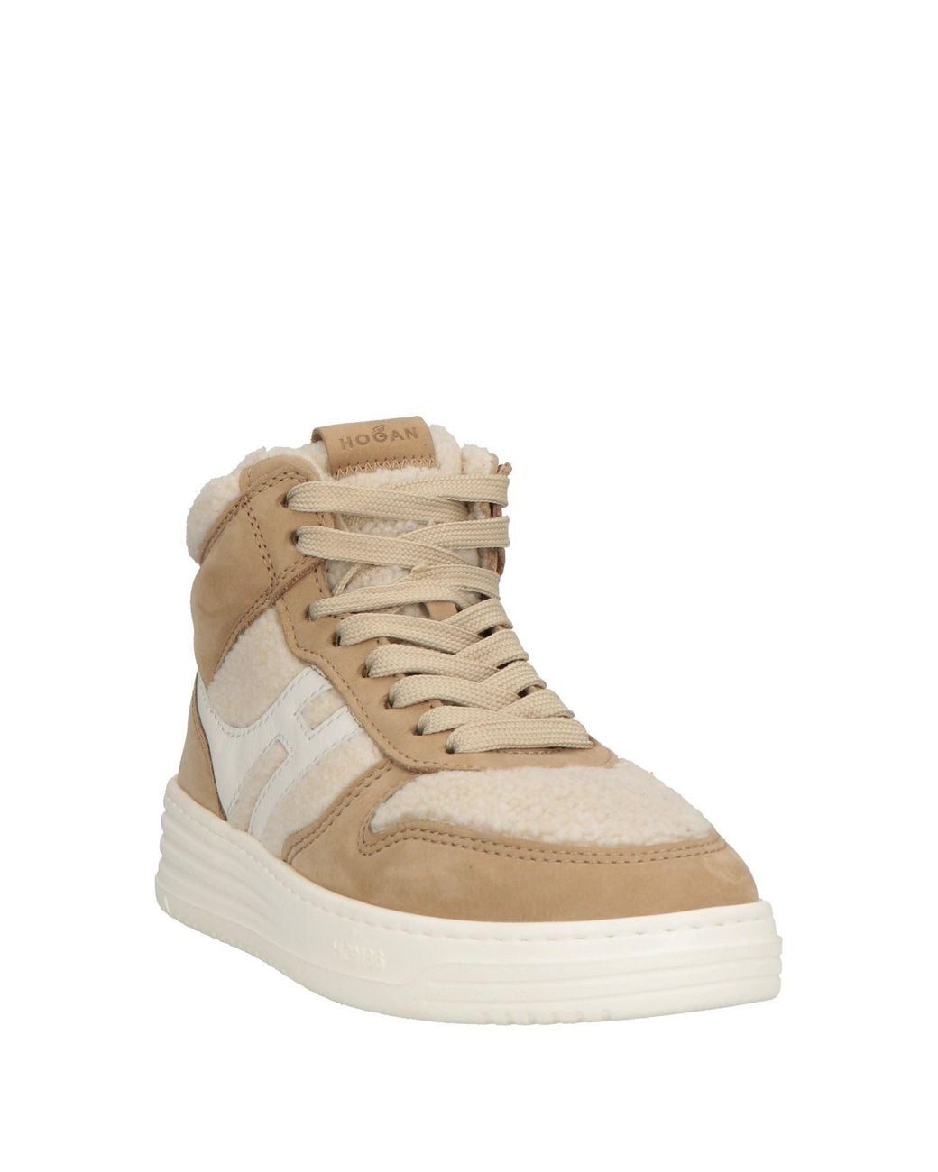 Hogan Natural Camel Sneakers Leather