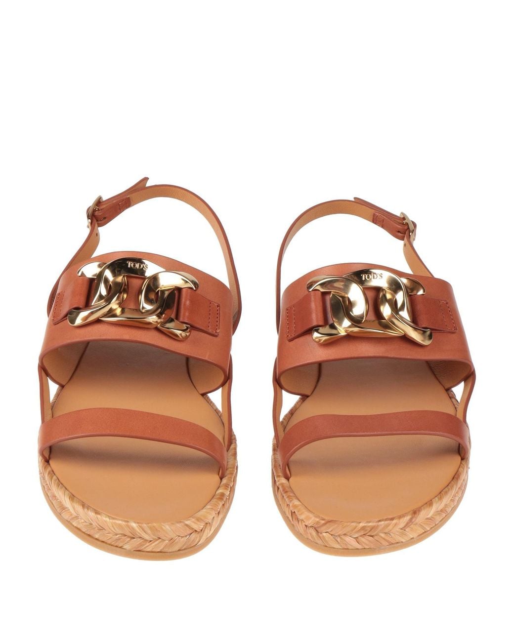 Tod's Brown Espadrilles