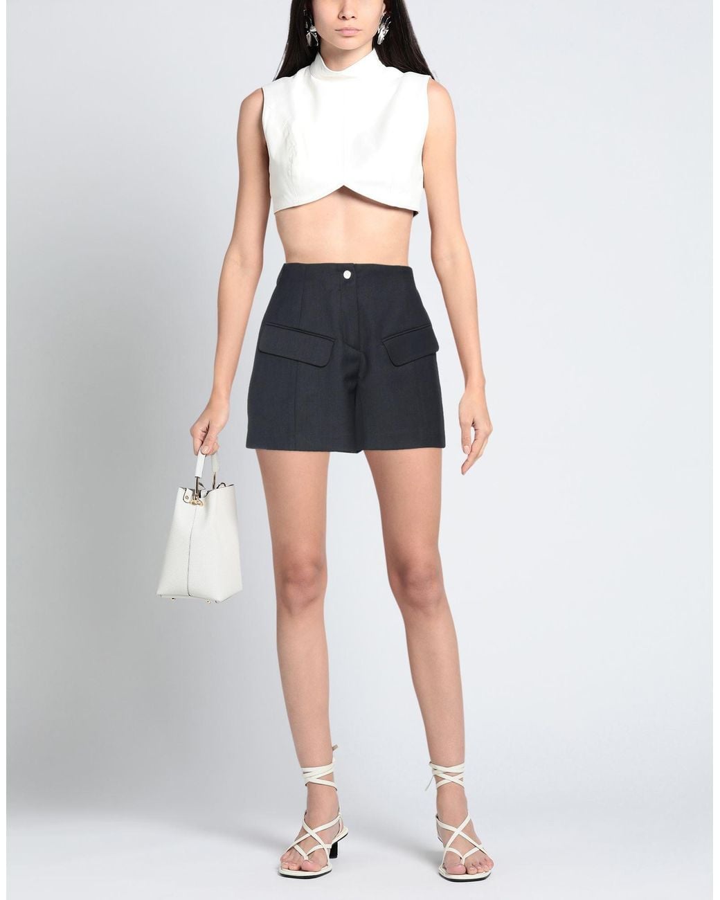Maje Blue Shorts & Bermuda Shorts