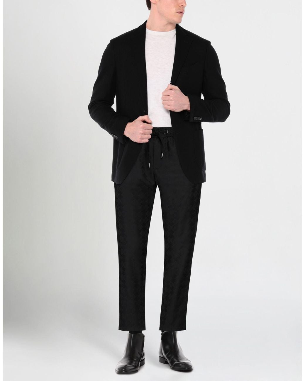 Dolce & Gabbana Black Pants for men