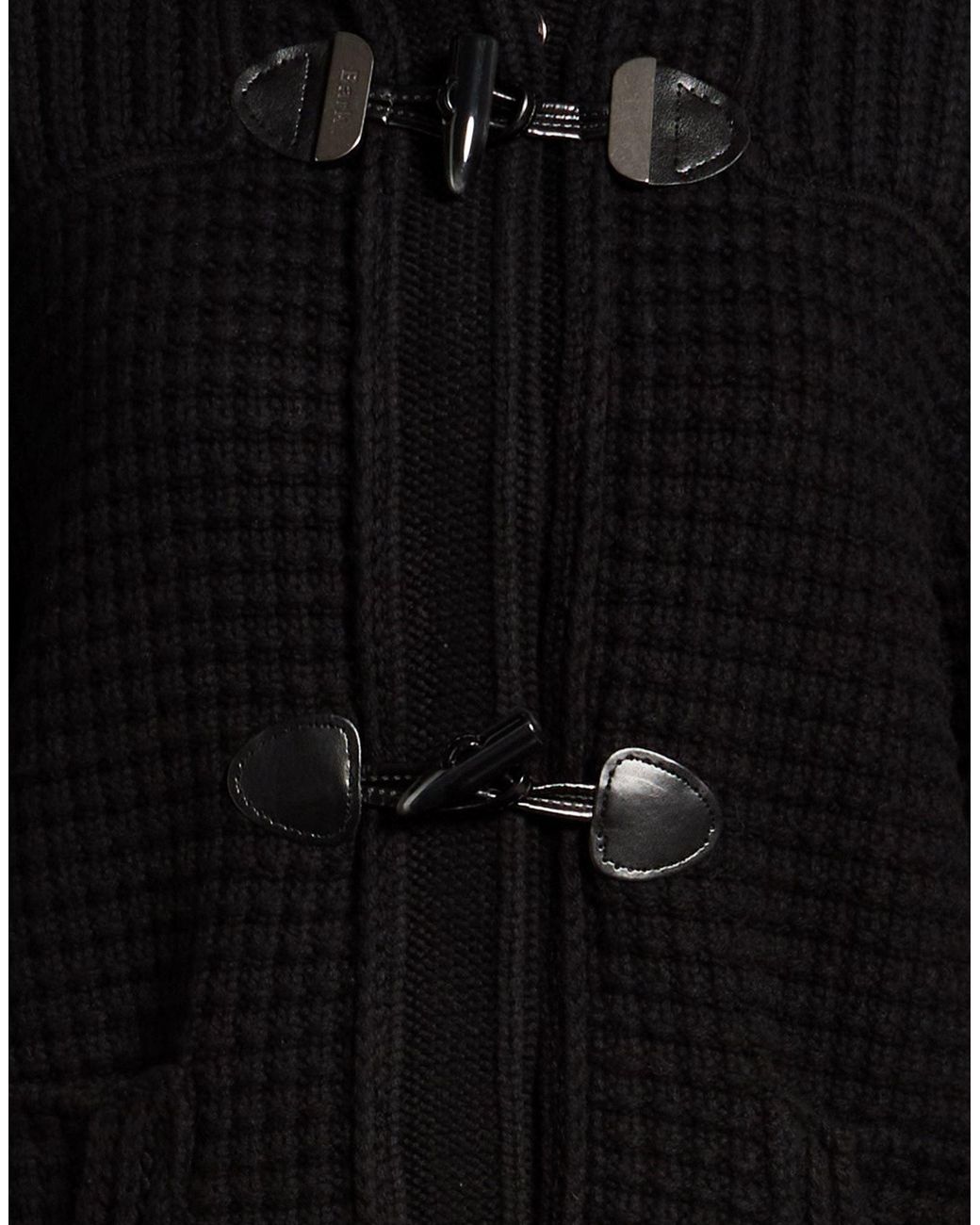 Bark Black Coat Wool, Polyamide