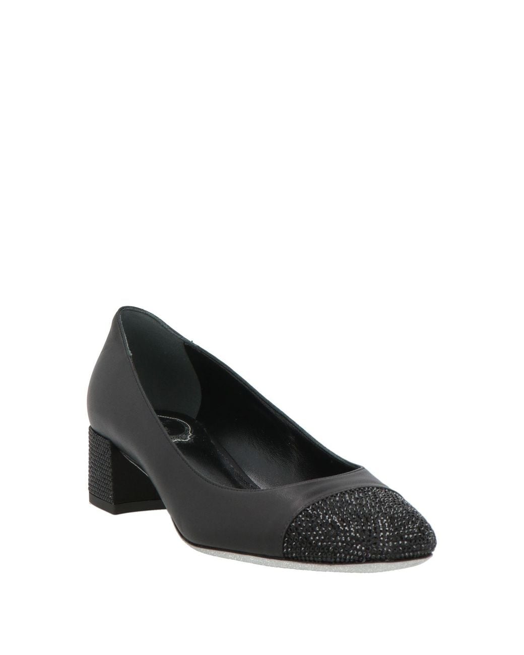 Rene Caovilla Black Pumps Leather