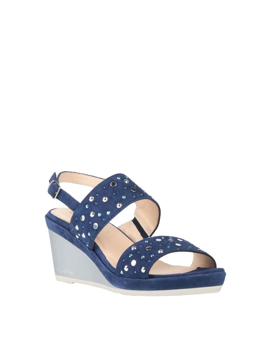 Melluso Blue Sandals Leather
