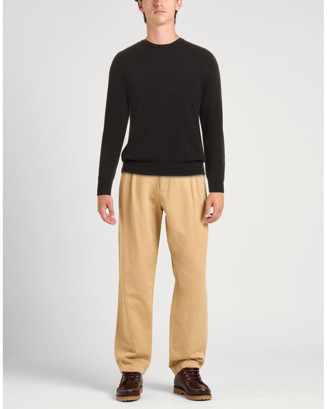 Alpha Studio Black Sweater Wool, Viscose, Polyamide, Cashmere for men
