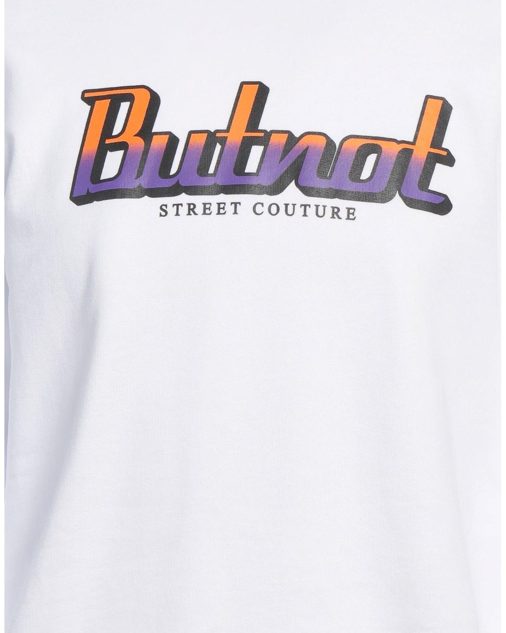 But Not White Sweatshirt Cotton, Elastane for men