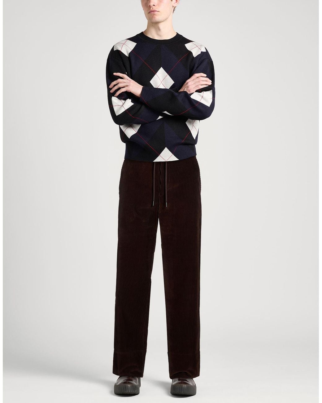 Moncler Brown Trouser for men