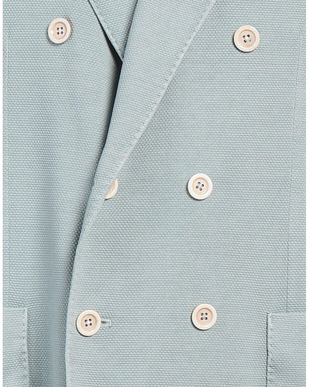 Circolo 1901 Blue Blazer Cotton, Elastane for men
