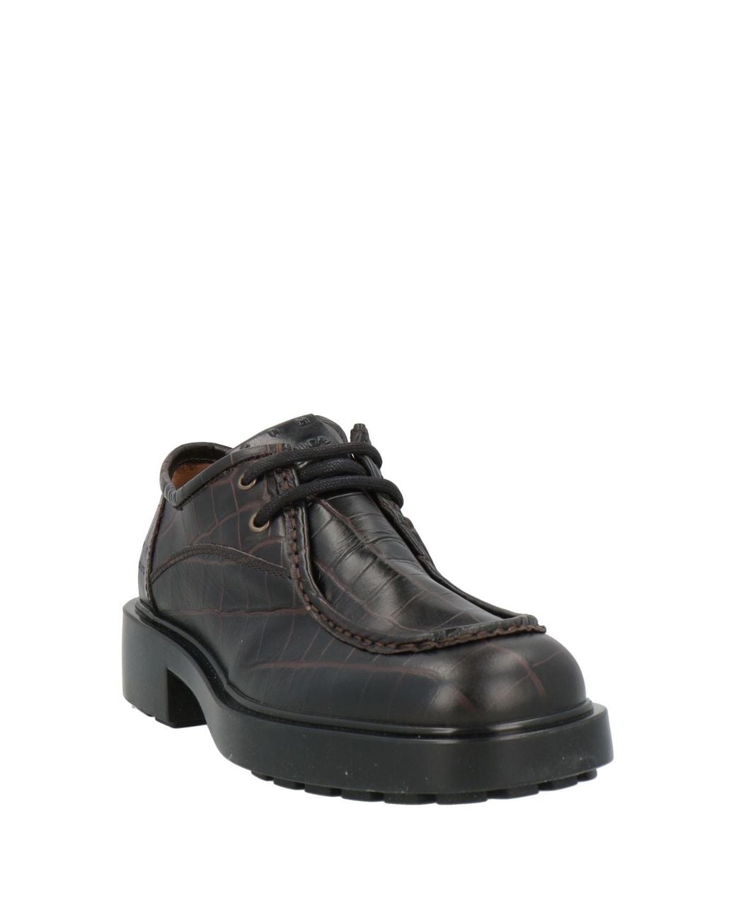 COPENHAGEN Black Lace-Up Shoes