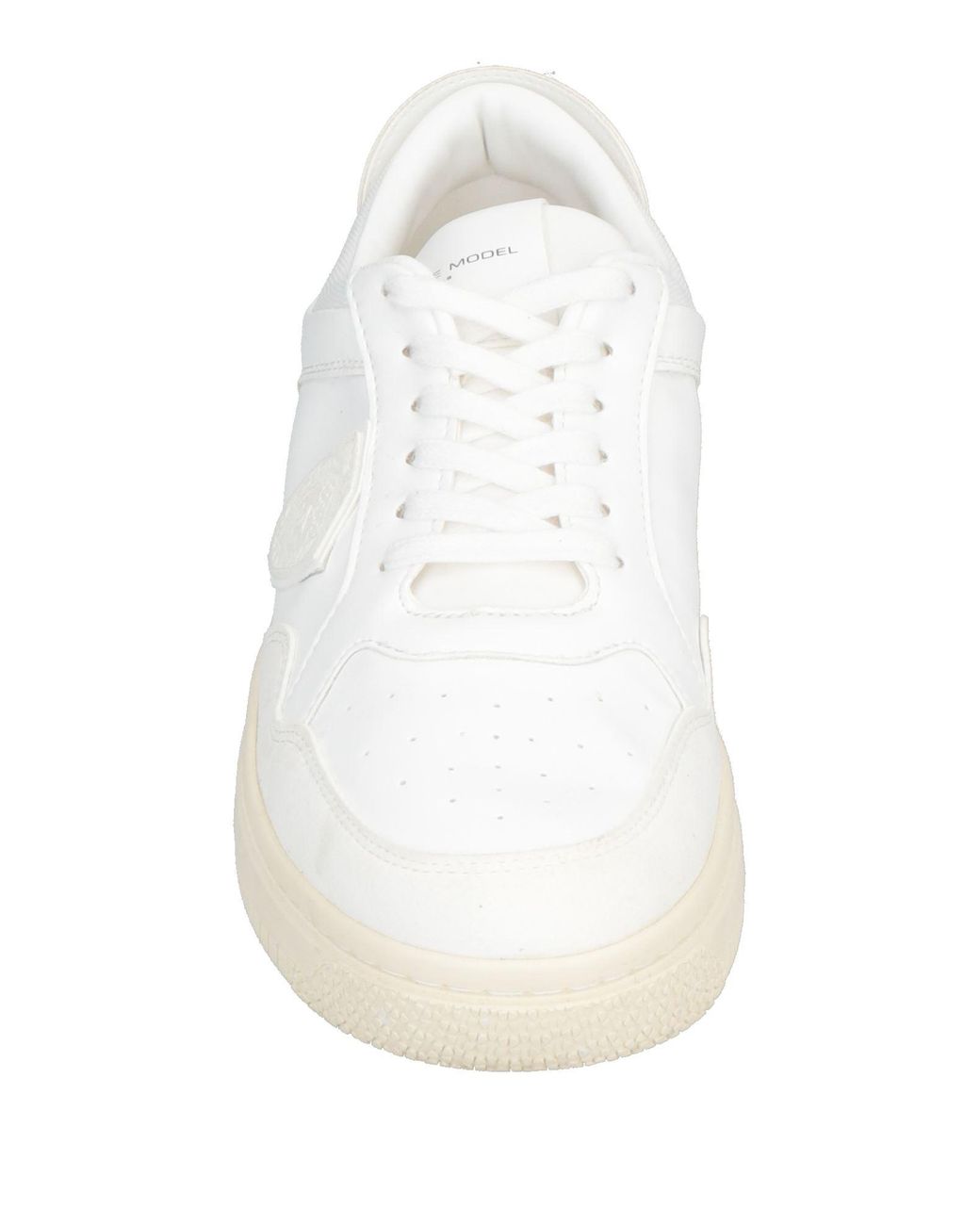 Philippe Model White Trainers for men