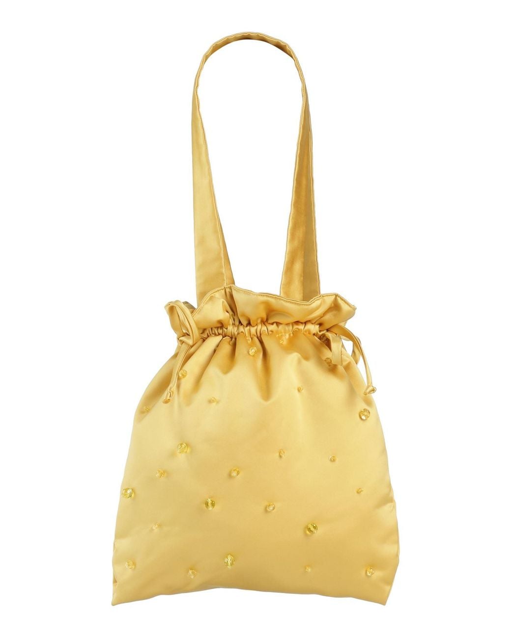 Fabiana Filippi Yellow Handbag Polyester