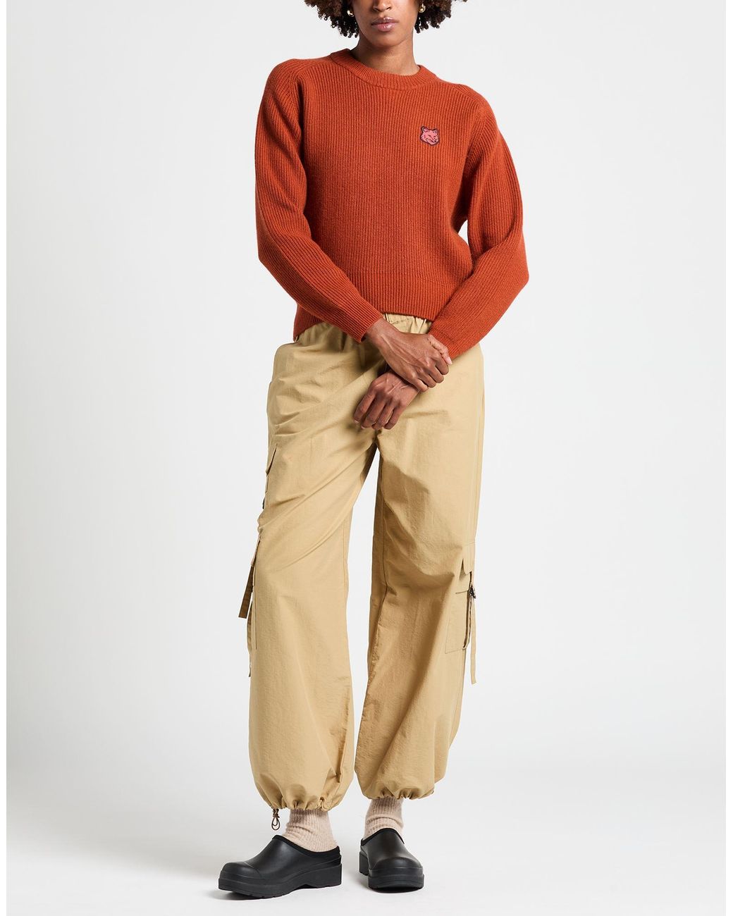 Pullover Maison Kitsuné en coloris Orange