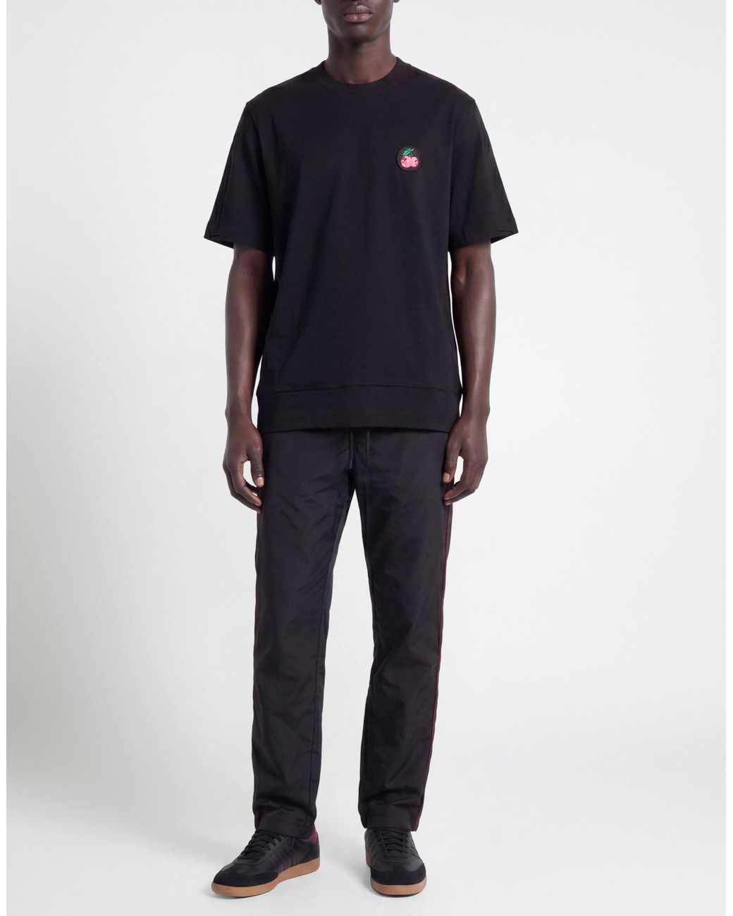 Umbro Black T-Shirt Organic Cotton for men