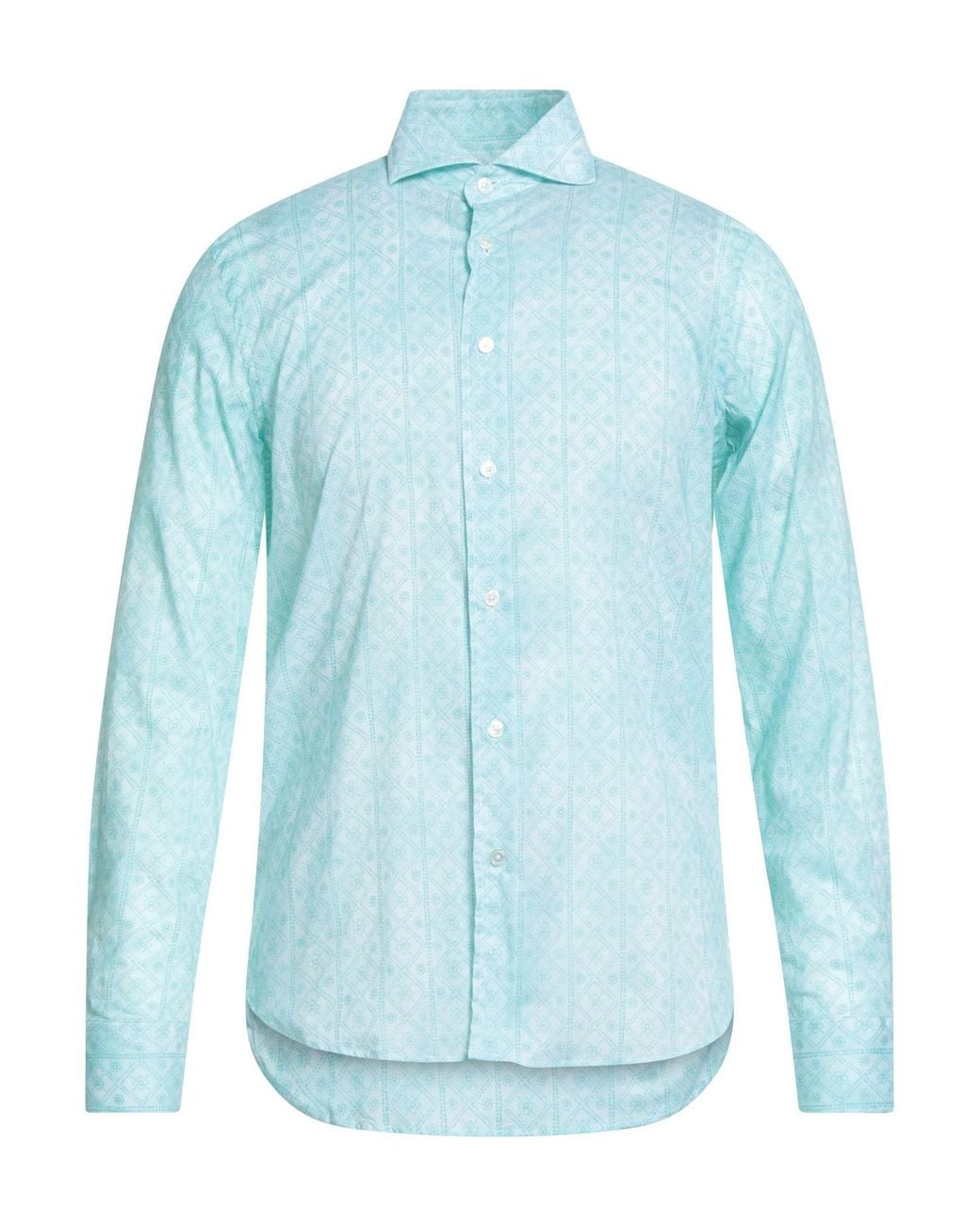 Fedeli Blue Shirt for men