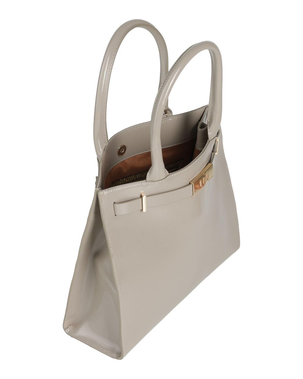 Bolso De Mano Borbonese de color Gray