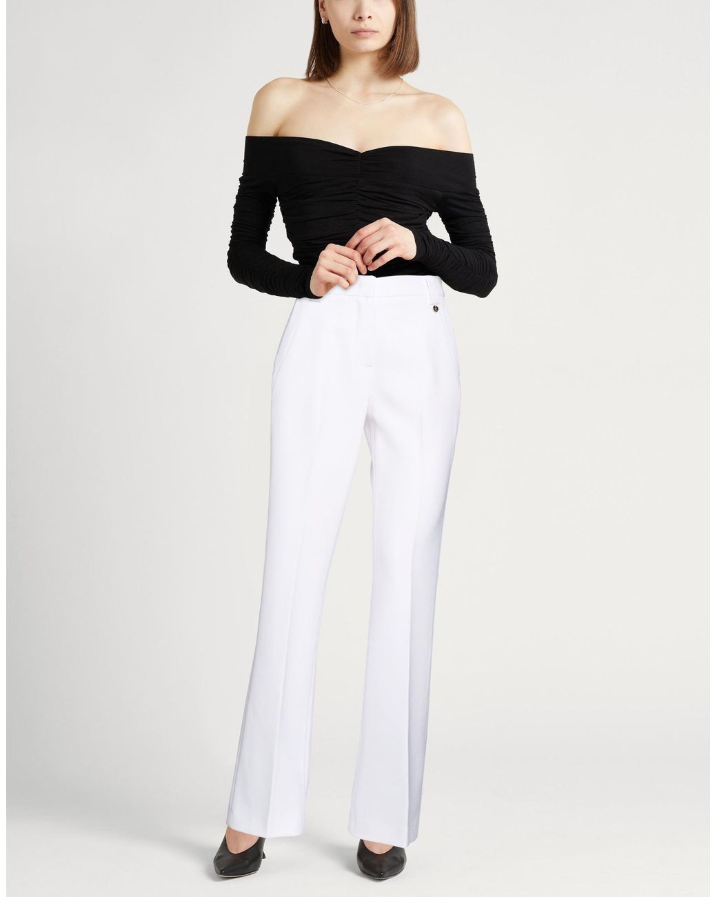 Liu Jo White Trouser
