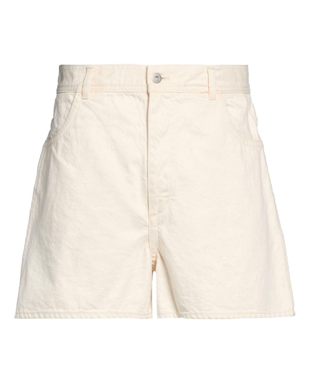 Jil Sander Natural Denim Shorts for men