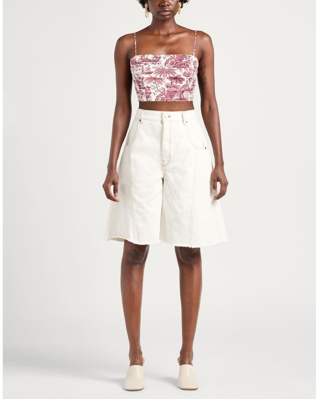 Top Staud en coloris Pink