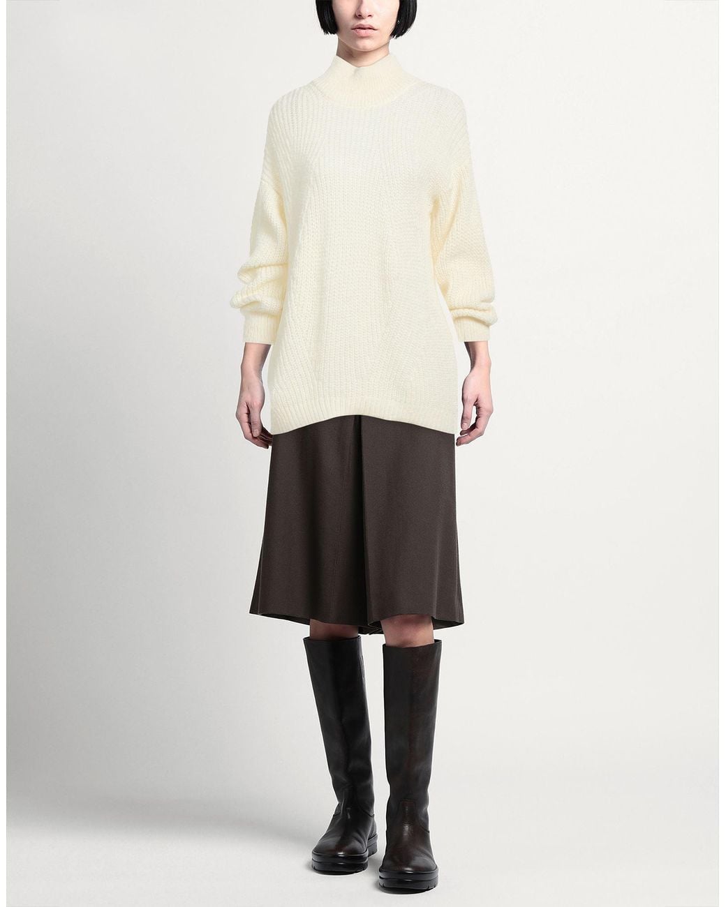 .., merci italia White Turtlenecks
