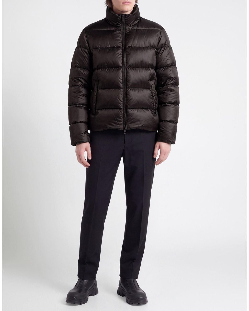 Moorer Black Puffer Polyamide for men