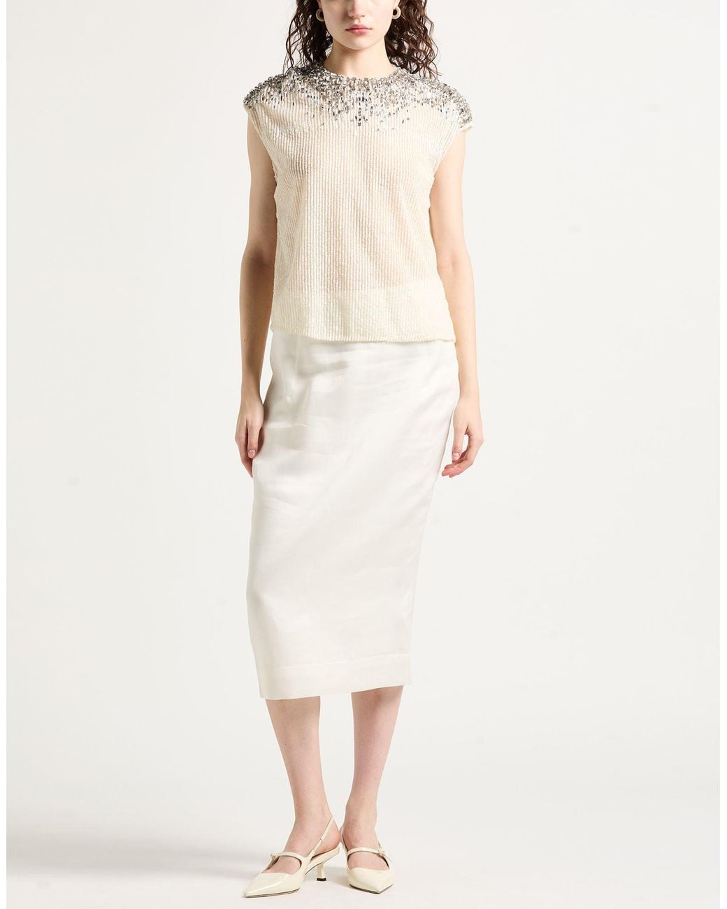 Elisabetta Franchi White Top