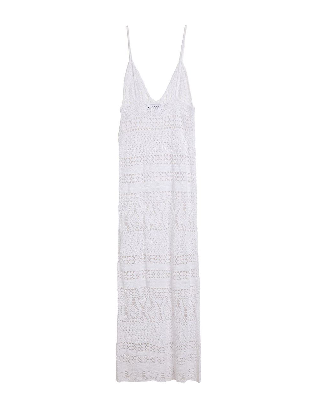 DSquared² White Maxi-Kleid
