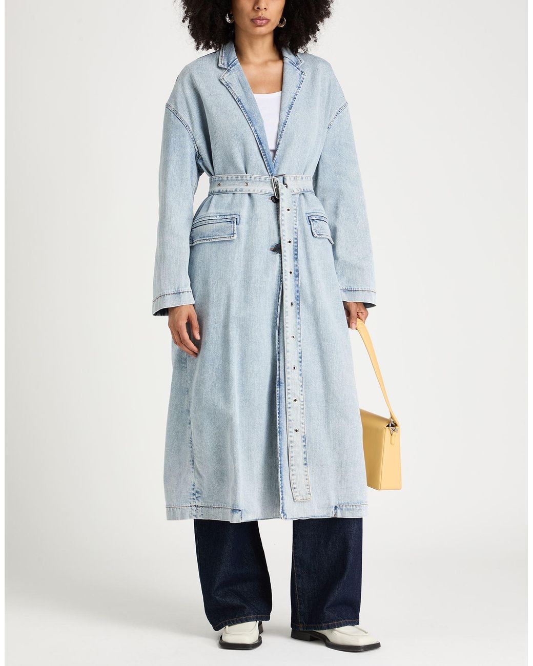 Jucca Blue Denim Outerwear Cotton, Elastane