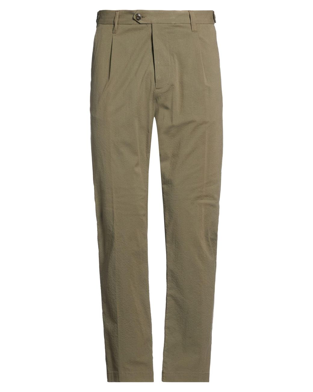 Officina 36 Green Trouser for men