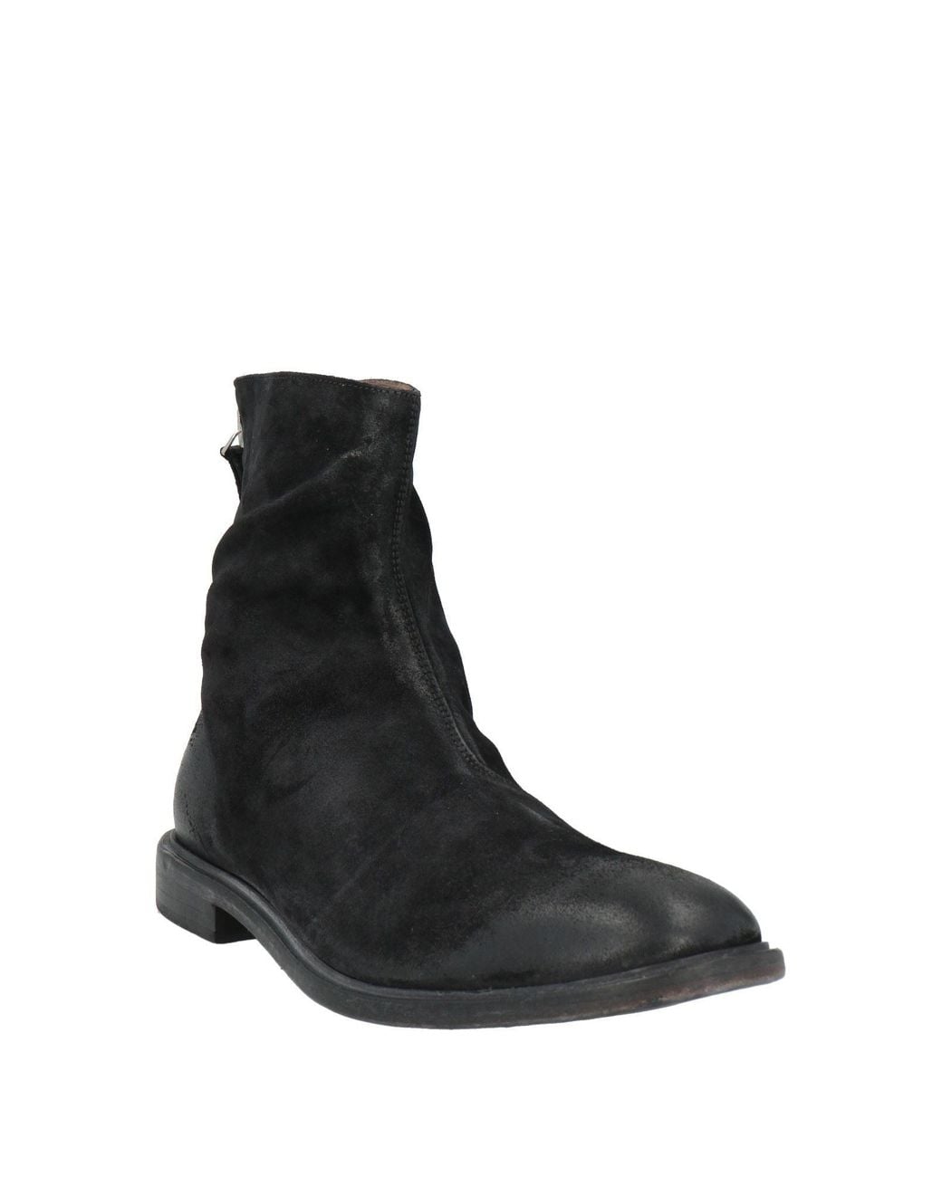 Moma Black Ankle Boots for men