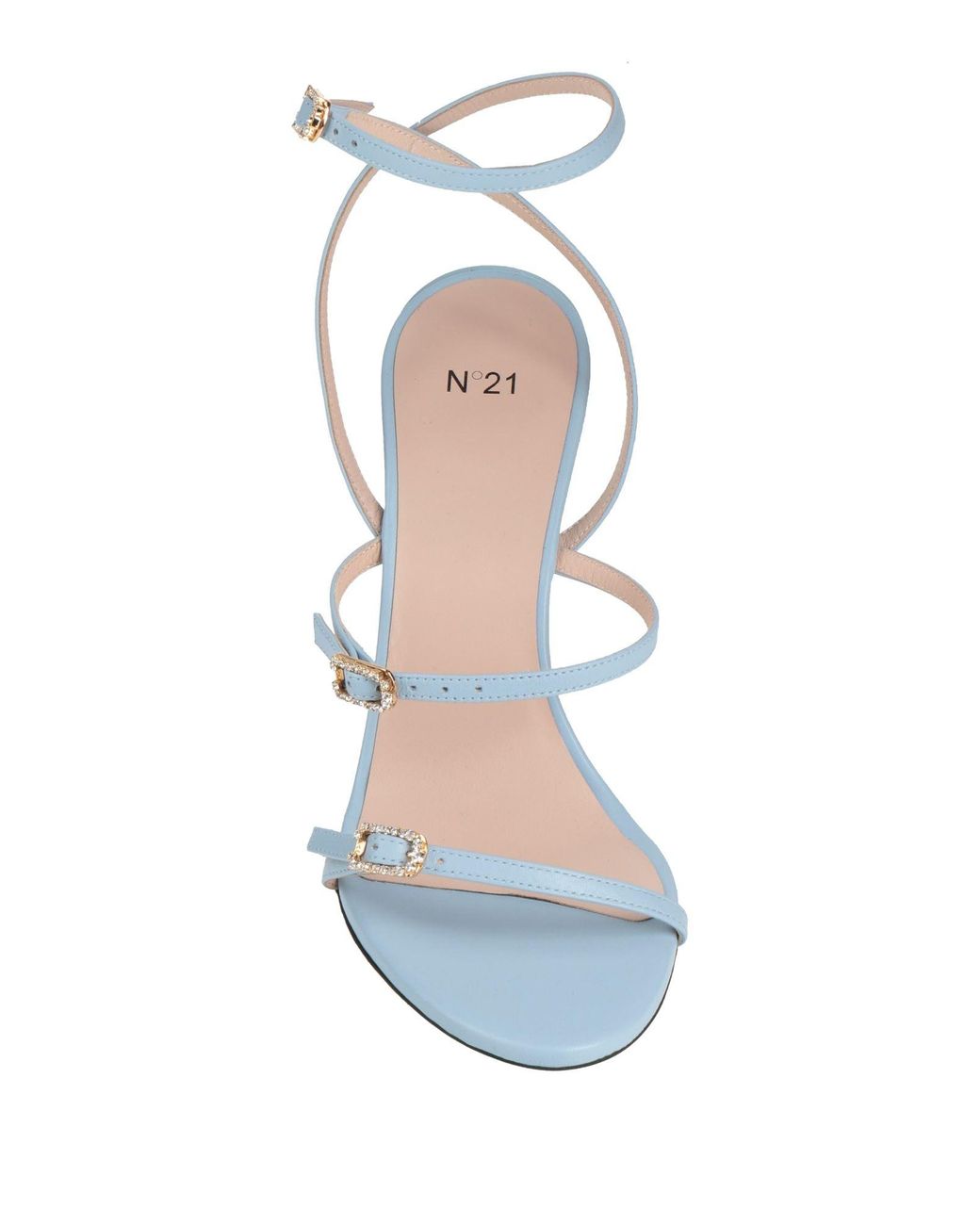N°21 Blue Sandals Leather