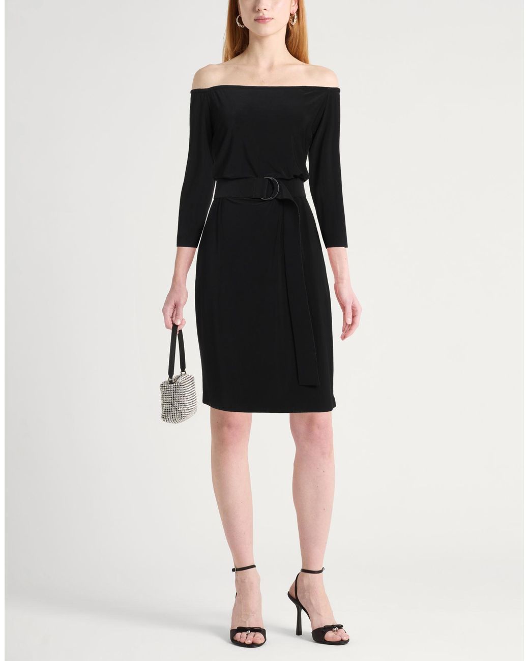Norma Kamali Black Mini Dress