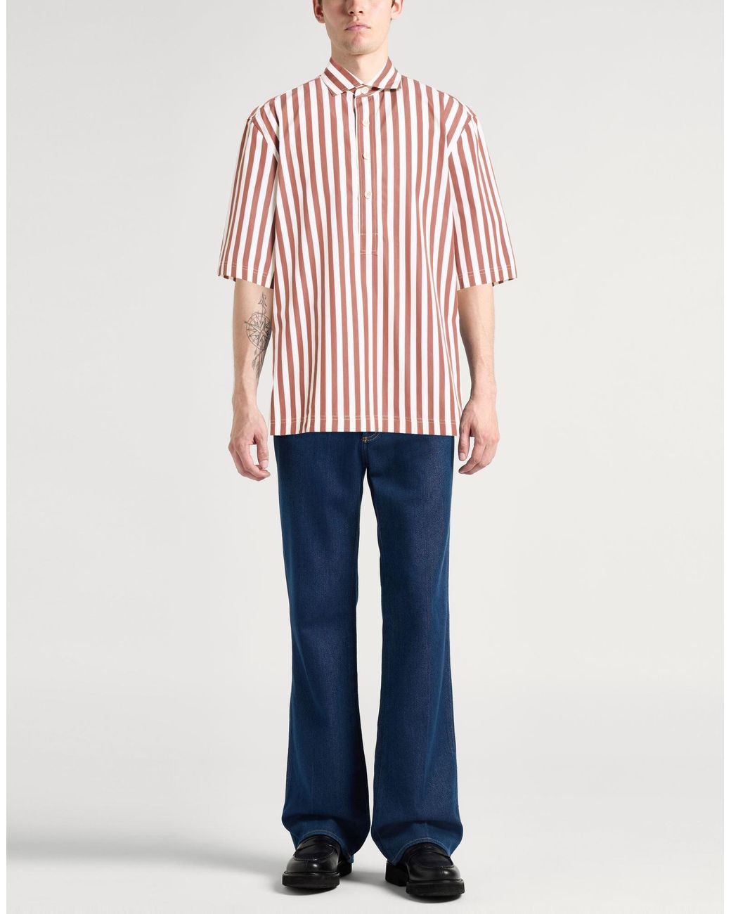 Lardini Red Shirt for men